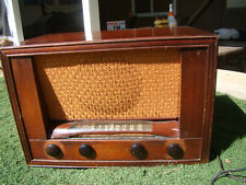 Wards Airline Air Wave Antique Tube Radio All original with Knobs LOOK picture