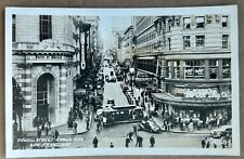 RPPC San Francisco. Powell Street. Pig n Whistle.  Owl Drug. Real Photo Postcard picture