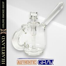 GRAV Coffee Cup Pocket Bubbler Bong Tobacco Smoking Bowl Hand Pipe CLEAR picture