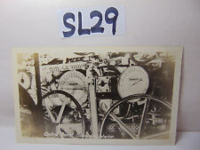 VINTAGE 1920'S US NAVY PICTURE POSTCARD CONTROL BOARD SUBMARINE INTERIOR SUB C39 picture