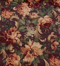 Raymond Waites Mill Creek Garden Scroll Floral Fabric Cotton 55