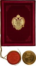 Emperor Franz Joseph: Grant of Arms and Nobility Signed, Austro-Hungarian Empire picture