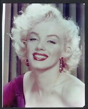 ICONIC MARILYN MONROE ACTRESS AMAZING SMILE VINTAGE ORIGINAL COLOR PHOTO picture