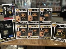 FUNKO POP GODFATHER COMPLETE SET of 50th & Part 2 + CHASE REWIND & Don Vito VHS picture