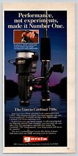 1984 Vintage Abu-Garcia Cardinal 750s Spinning Reels Small Ad Print Ad picture