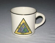 USA Ceramic Pottery Mug Boy Scouts Troop 3 Winchester Va. 1978 50th Anniversary picture