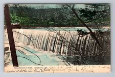 Belfast ME-Maine, Hiramdale Falls, Antique Vintage c1906 Souvenir Postcard picture