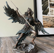 The Morrigan Celtic Goddess Of War Cold Cast Bronze Statute Figurine Statue Gift picture