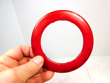 VINTAGE FADA CATALIN BAKELITE ANTIQUE RED TUNER RING NO CRACKS CHIPS OR BREAKS picture
