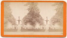 GEORGIA SV - Savannah - Forsyth Park Fountain - JA Palmer 1870s picture