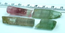 65 Cts Beautiful Mix Colors Tourmaline Crystals Good Quality 4pcs from Afghan picture
