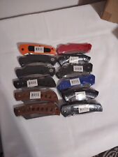Lot of 12 Assorted Folding Pocket Knives Manual  picture