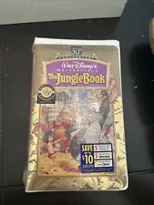 The Jungle Book VHS Masterpiece Collection 30th Limited Edition picture
