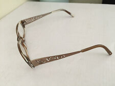 Jill Stuart Eyeglasses Frame Brown/Rose Gold Tone Size 54[]16 135 picture