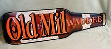Vintage 1992 Old Milwaukee Beer Embossed Tin Tacker Sign 31.75” X 9.25” RARE picture