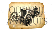 1904 Barney Oldfield Peerless Green Dragon car automobile racing cabinet photo picture