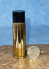 Empty Vtg LAVIN My Sin Gold Metal Encased Perfume Dab Bottle REFILLABLE Pristine picture