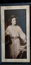 Antique, Religious, Angelic Young Jesus 12 yr old, copyright 1908 Hughes & Lyday picture