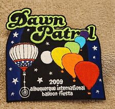2009 DAWN PATROL ALBUQUERQUE INTERNATIONAL BALLOON FIESTA BALLOON PATCH picture