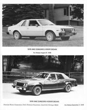 1979 AMC Concord 2-Door and 4-Door Sedan Press Photo 0021 picture
