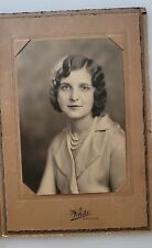 Vintage Photo Of Beautiful Lady 1920s - 30s. picture
