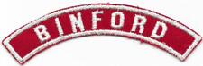 Binford Red and White RWS Community Strip Vintage Boy Scouts BSA picture