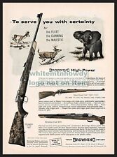 1961 BROWNING  Olympian Safari Medallion Grade High Power Rifle AD picture