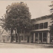 Antique 1900s Street Scene People Houses Remsen New York Photo Postcard #4 picture