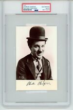 Charlie Chaplin ~ Signed Autographed The Tramp Signature ~ PSA DNA Encapsulated picture