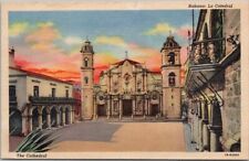 Vintage 1940s HAVANA, Cuba Postcard 