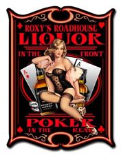 Roxy's Roadhouse Liquor Laser Cut Metal Sign picture