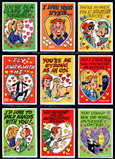 1959 Topps Funny Valentine Trading Cards Complete 66 Card Set NM-MINT HI Grade picture