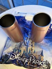 2022 Disney Epcot Food & Wine Two Pink Shimmering Sips Corkcicle Flutes picture