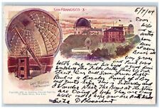 San Francisco California Postcard Great Telescope Exterior 1904 Vintage Antique picture