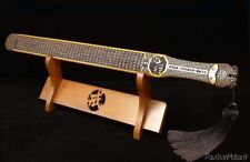 Bamboo Spanking Ruler Punishment Paddle Heart Sutra Buddhism Scripture W+ Rack picture