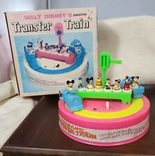 Vintage 1971 Walt Disney Characters Transfer Train Toy by Louis Marx w/Orig Box picture