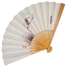 VTG Japanese Advertising Nomura Financial with Bird Sensu Folding Fan: Apr24-E picture
