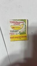 Vintage 1970s-1980s Stamp Collecting Tonga Banana Stamp Matchbook Cover 70s 80s picture