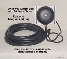 Driveway Service Gas Station Signal Bell with 50 feet of Hose-NEW  Warranty picture