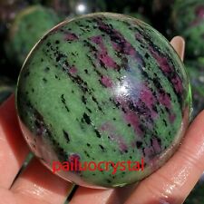 50mm+ Natural Zoisite Ball Quartz Crystal Sphere Reiki Healing Gem 1pc picture