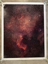 Vintage 1959 NASA Photo Poster Nebula In Cygnus NGC 7000 AP S-19 picture