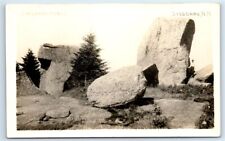 Postcard Stoddard Rocks, Stoddard NH RPPC I180 picture