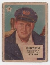 John Wayne Trading Card 1951 Canadian Shredded Wheat Co Movie Stars Series picture