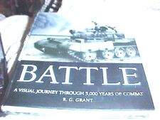 BATTLE HUGE BOOK A VISUAL JOURNEY THROUGH 5,000 YEARS OF COMBAT, R.G.GRANT picture