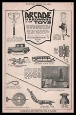 1928 Arcade Toys Freeport Illinois McCormick Deering Thresher Vintage Print Ad picture