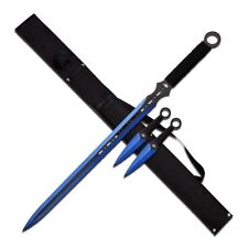Fantasy Master - Fantasy Sword with 2 Throwing Knives - FM-644BL picture