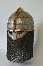 9th Century Medieval Valsgärde 8 helmet, Vendel Helmet, Decorative Chainmail RA picture