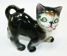 Green Eye Kitty Cat Figurine Large 4