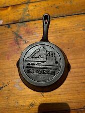 OLD MOUNTAIN CAST IRON MINI SKILLET FRYING PAN 6” Hardly USED picture