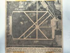 Willow Run Airport Aerial Photograph 1955 Michigan picture